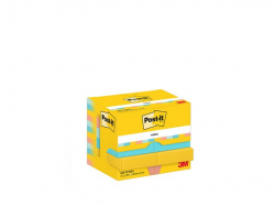 3M POST-IT SUPERSTICKY 38X51MM BEACHSIDE 12FP