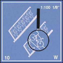 MODELLFIGURER CYKLAR 10ST 1:100