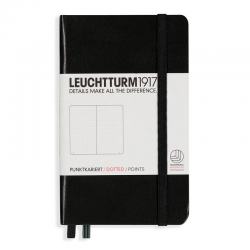 LEUCHTTURM POCKET PRICKAD, BLACK