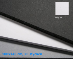 CELLPANNÅ VIT 5MM 100X140 - FÖRPACKNING 20 STYCKEN