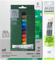 KAMPANJSET WINSOR & NEWTON OLJA WINTON