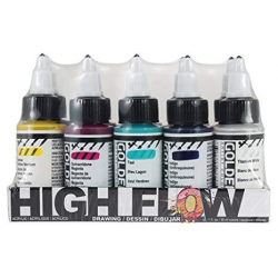 GOLDEN HIGHFLOW 30ML 10-SET HIGH FLOW DRAWING SET