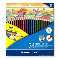 STAEDTLER NORIS FÄRGPENNA 24 SET