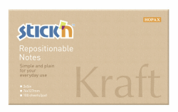 NOTES KRAFTBLOCK, 76X127MM