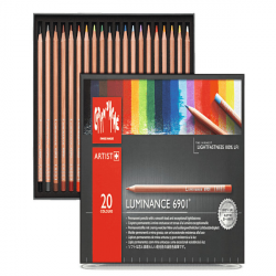 FÄRGPENNSET CARAN D’ACHE LUMINANCE 6901 20-SET