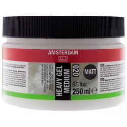 AMSTERDAM HEAVY GEL MEDIUM MATT 020 250ML