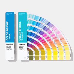 PANTONE FÄRGKARTA COLOR BRIDGE 2-SET COATED & UNCOATED GP6102A