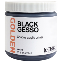 GOLDEN BLACK GESSO 237ML