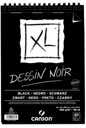 CANSON XL BLACK A4-SKISSBLOCK
