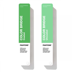 PANTONE FÄRGKARTA COLOR BRIDGE 2-SET COATED & UNCOATED GP6102B