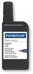 STAEDTLER MARS MATIC 745 TUSCH SVART - PAPPER