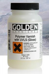 GOLDEN VARNISH POLYMER MATTE 473 ML