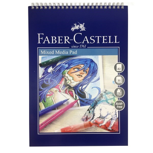 FABER-CASTELL A3 MIXED MEDIA PAD 250G