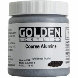 GOLDEN ACRYLICS COARSE ALUMINIUM 118ML