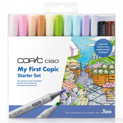 COPIC CIAO MY FIRST COPIC STARTER SET 12 DELAR
