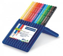 STAEDTLER ERGOSOFT FÄRGPENNA 12-SET