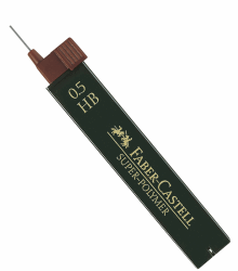 BLYERTSSTIFT FABER CASTELL, 0,5MM