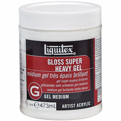 LIQUITEX GLOSS SUPER HEAVY GEL MEDIUM 473 ML