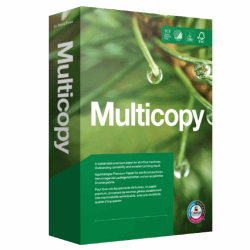 MULTICOPY KOPIERINGSPAPPER A4 160 GRAM OHÅLAT 5X250-PACK