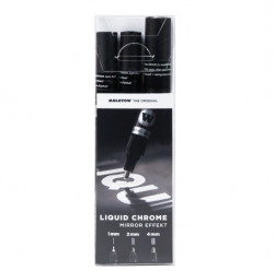 MOLOTOW LIQUID CHROME MARKER 3-SET