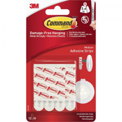 3M MONTERINGSSTRIP COMMAND 3,4KG 10/FP
