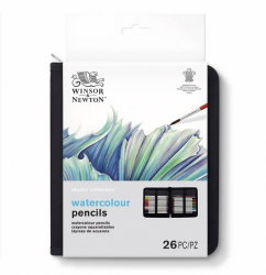 AKVARELLPENNOR WINSOR&NEWTON STUDIO COLLECTION WALLET-SET