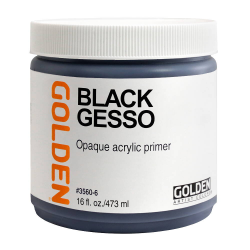 GOLDEN BLACK GESSO 473ML