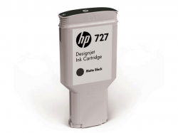 HP 727 300ML MATTE BLACK INK