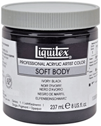 LIQUITEX SOFT BODY BURNT SIENNA 237 ML