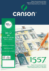CANSON RITBLOCK 1557 LIMMAT A5 180GR