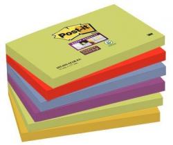 POST-IT SUPERSTICKY 76X127MM 6-PACK