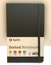 NPA ANTECKNINGSBOK 192 SIDOR, DOTTED