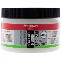 AMSTERDAM HEAVY GEL MEDIUM GLOSS 015 250ML