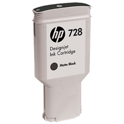 HP 728 300ML MATTE BLACK INK CARTRIDGE T730 T830