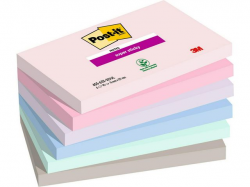 3M POST-IT SUPERSTICKY 76X127MM 6-FÄRGER