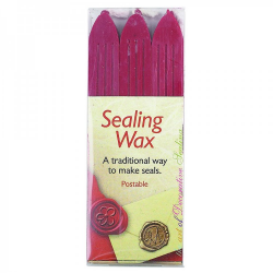 LACKSTÅNG MANUSCRIPT RED WAX 3-PACK