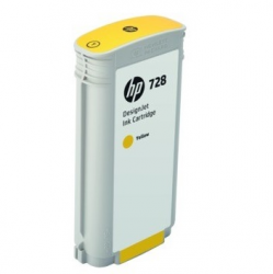 HP 728 130ML YELLOW INK CARTRIDGE T730 T830