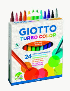 GIOTTO TURBO COLOR 24-PACK