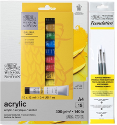 KAMPANJSET WINSOR & NEWTON AKRYL GALERIA