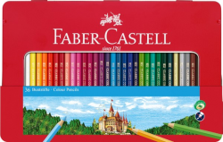 FABER-CASTELL REDLINE HEXAGONAL METALLETUI 36