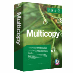 MULTICOPY KOPIERINGSPAPPER A4 90 GRAM OHÅLAT 500-PACK