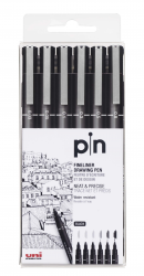 UNI-PIN FINELINER 6-SET