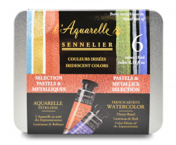 SENNELIER X-FINE AQUARELLE SET 2 - IRIDESCENT