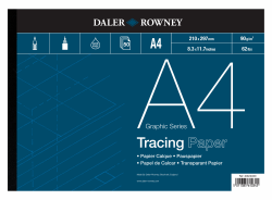 DALER & ROWNEY TRACING PAPER 90G, A4