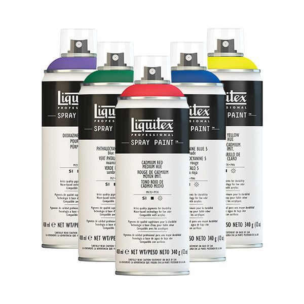 Liquitex Professional Spray Paint 400 mL, Iridescent Rich Silver