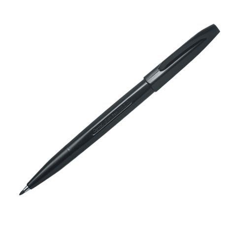 s520-a fiber-tipped confezione da 12 2 mm Green Black Ink Pentel Sign Pen 