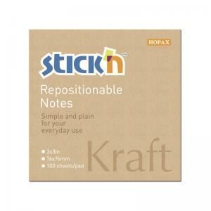 NOTES KRAFTBLOCK, 76X76MM