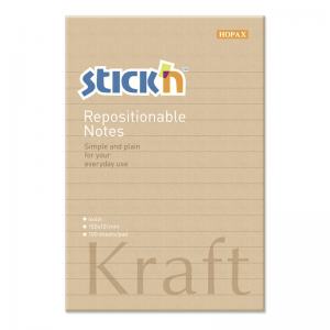 NOTES KRAFTBLOCK, 150X101MM LINJERAT