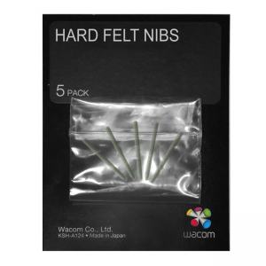 WACOM INTUOS4 HARD FELT NIBS 5-PACK