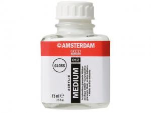 AMSTERDAM ACRYLIC MEDIUM GLOSS 012 75ML